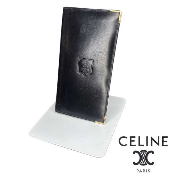 Celine Black Leather long wallet - Picture 12 of 12